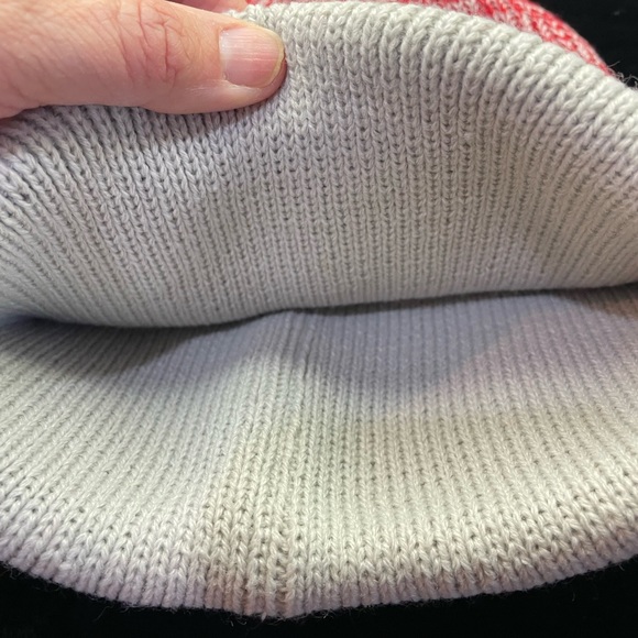 🆕 KC Chiefs American Football Conference Champions “2022” Brand ‘47 Pom Beanie - Picture 4 of 4